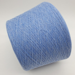Пряжа CASA DEL FILATO BABY WOOL 1/15 (100% мериносовая шерсть кардная) 1500 м/100гр голубой меланж