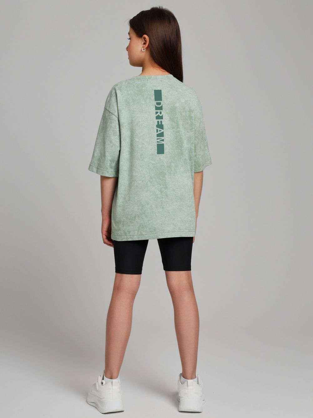 Фуфайка (футболка) для девочки Сидней-1 Виотекс ФИСТАШКОВЫЙ