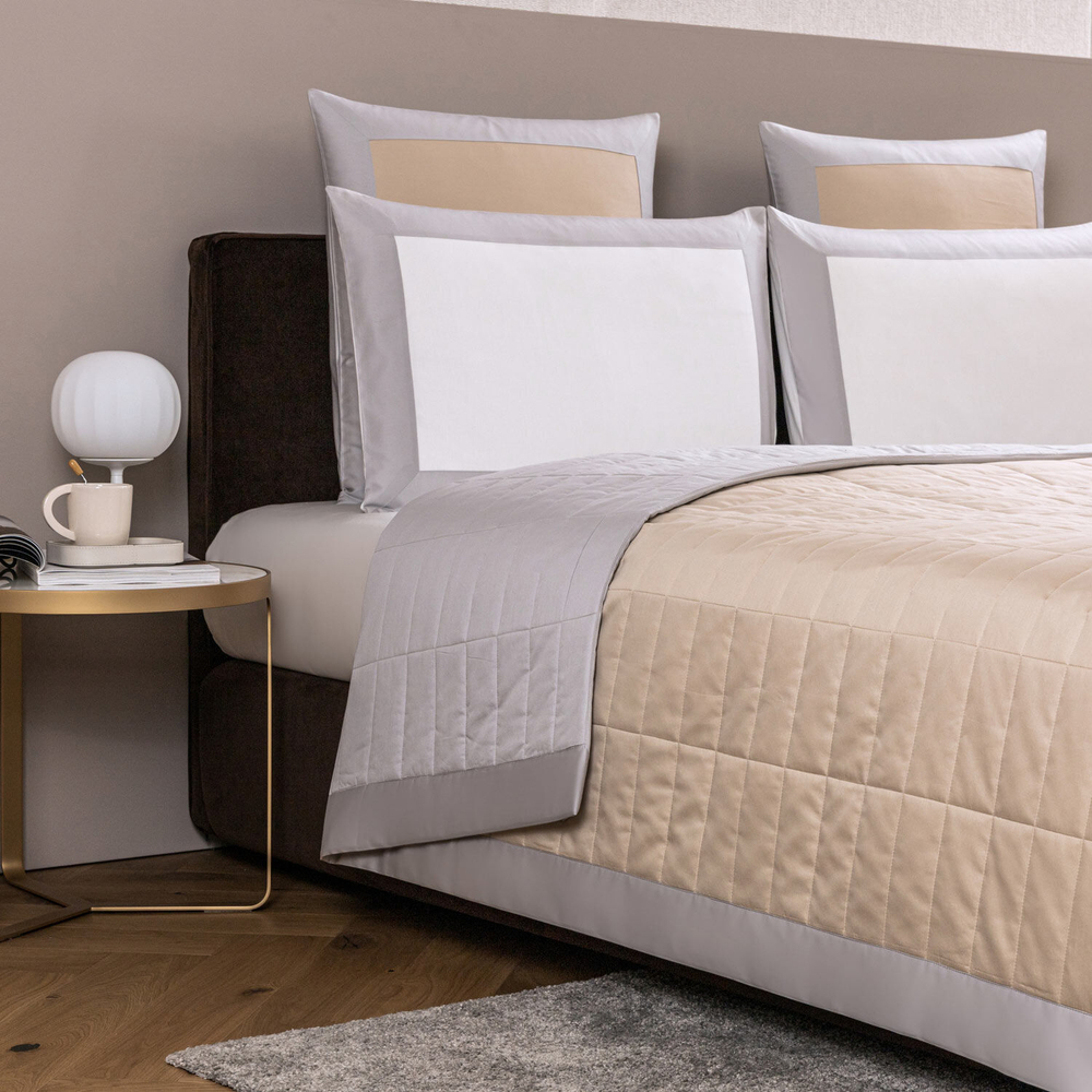 Покрывало Frette Rectangular Savage Beige/Rock (270 x 260 см)