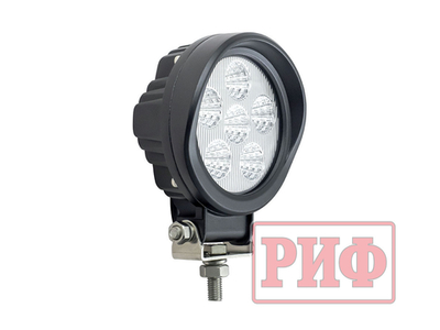 Светодиодная фара водительского света РИФ 115 мм 18W LED