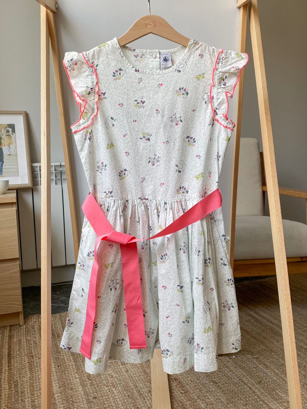 Новое платье Petit Bateau, 128