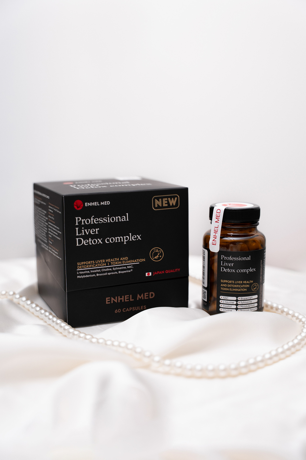 Комплекс Liver Detox Enhel Med для защиты, восстановления и детоксикации печени