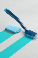 Набор щеток для мытья посуды cleantech, синий, 2 шт.