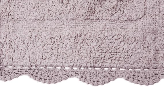 CLEO (серо-лиловый) Набор ков. для ванной комнаты 60х100 и 50х50см