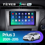 Teyes SPRO Plus 9" для Toyota Prius 30 2009-2015 (прав)