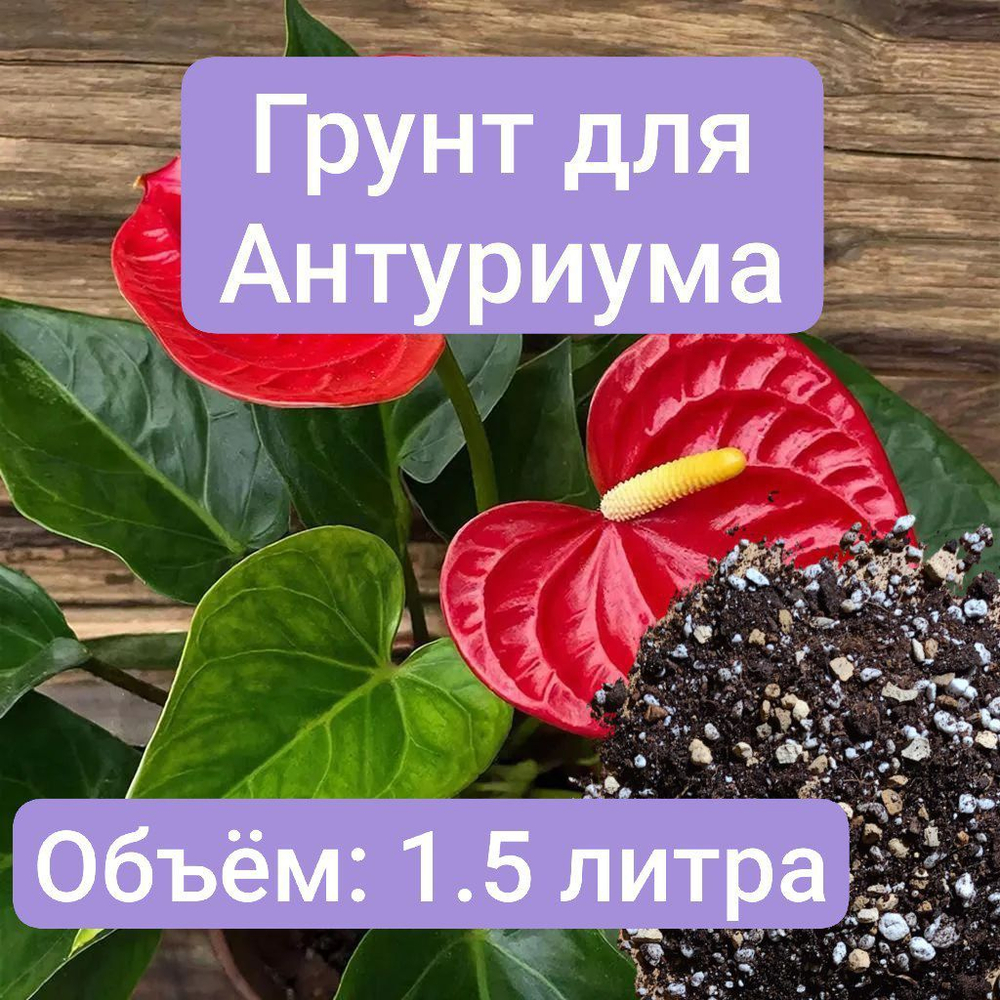 Грунт для Антуриума, 2 литра