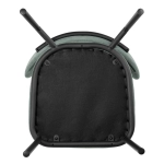 Стул Bradex Home Lucas 2 шалфей шенилл с чёрными ножками