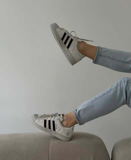 Кеды из натуральной замши