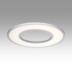 7718/52L MITRA LED SN 000 Светильник металл/акрил/белый LED 52Вт 3000-6500К D590 IP20 пульт ДУ ALTAIR