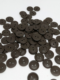 Пуговица 28L (18мм) 2 прокола, пластик, 1 шт