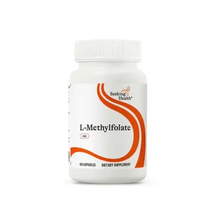L-Methylfolate (ранее L-5-MTHF - 1,700 mcg DFE) 60 капсул Seeking Health