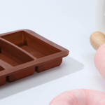 Форма силиконовая для выпечки  «Батончики», 5 ячеек, 22,3×10,5×2 см