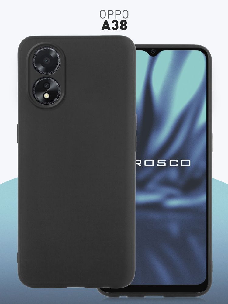 Чехол ROSCO для Oppo A38 (арт.OPPO-A38-TPU-01-TRANSPARENT )