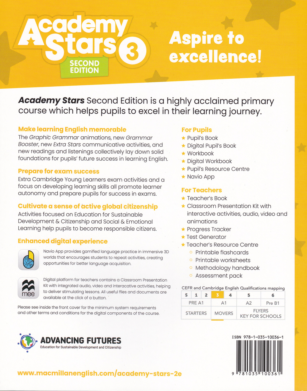 Academy Stars Second Edition Level 3 Workbook with Digital Workbook