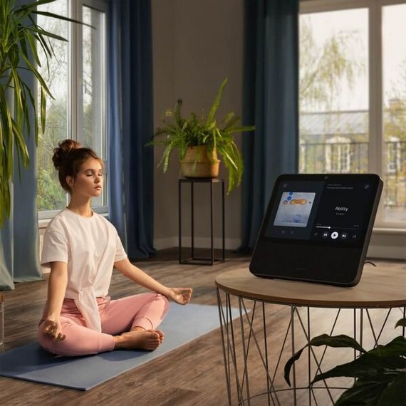 Умная колонка Xiaomi Smart Display 10R с интегрированным дисплеем и голосовым помощником Алиса (Black) QBH4254RU