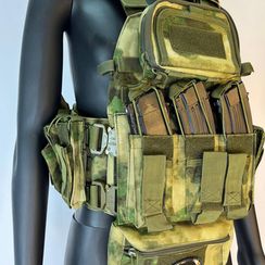 Жилет (плитник быстросъемный на сбросах COBRA/разгрузка),мох