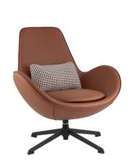 Кресло TopChairs Ostra шоколадный