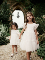 Платье для девочки Next N31-946, Молочный