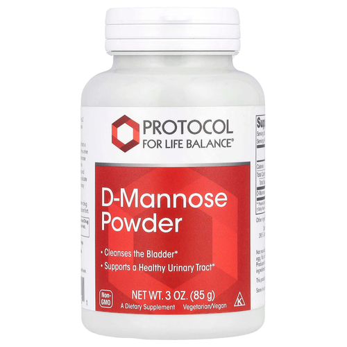 Protocol for Life Balance, D-манноза в порошке, 85 г (3 унции)