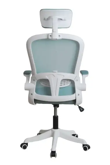 Кресло офисное Gramber С04 Сетка мятная/Ткань мятная/Белый