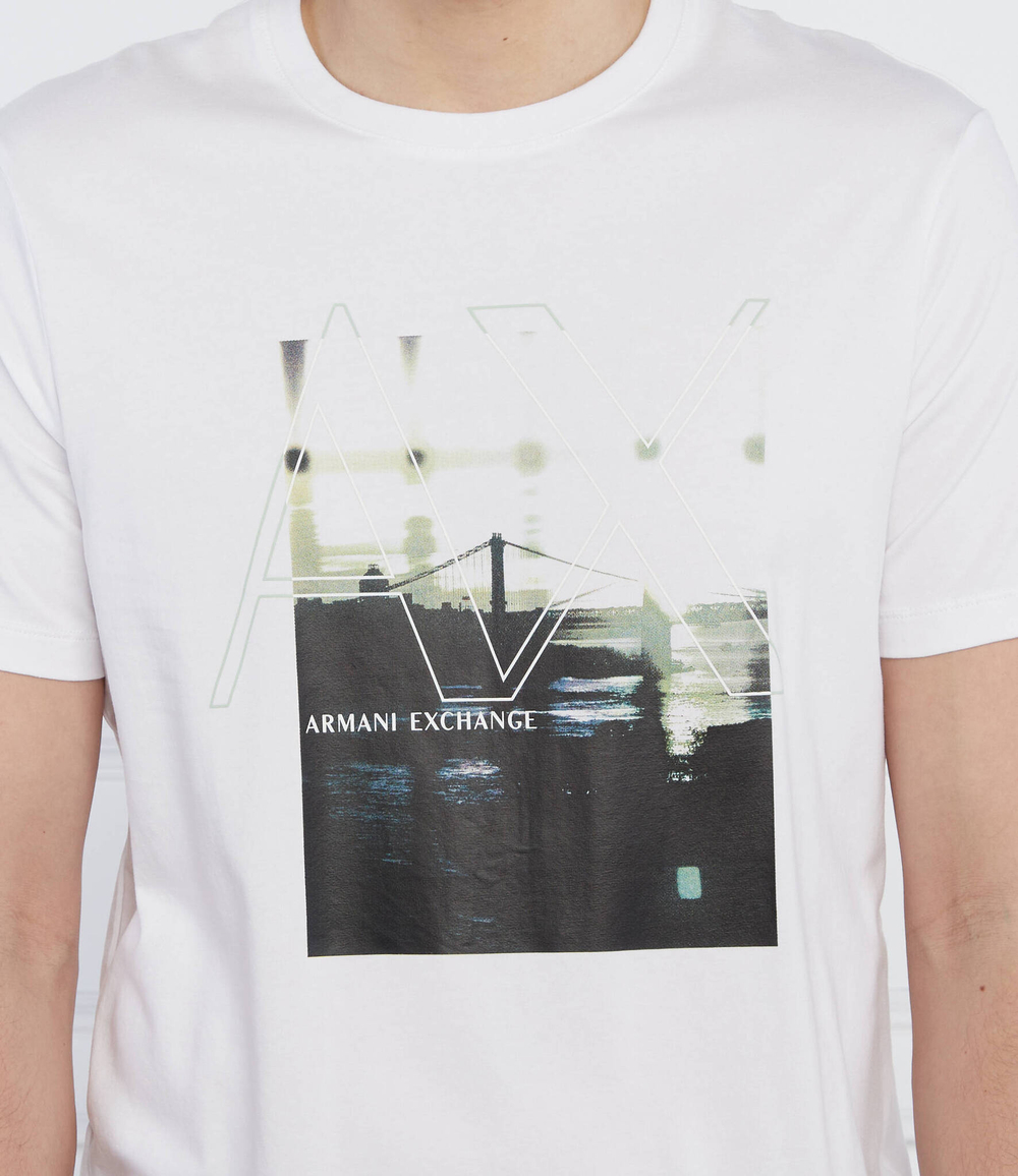 Футболка Armani Exchange - белый(3LZTAP ZJE6Z)