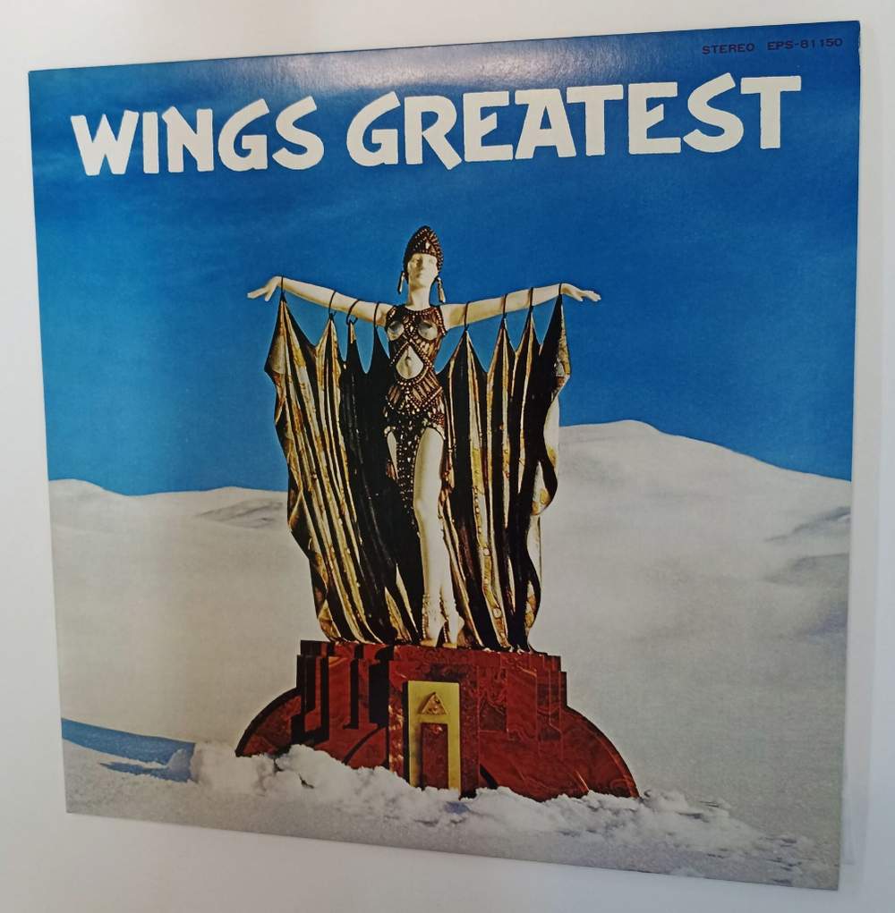 Винтажная виниловая пластинка LP Wings Wings Greatest (Japan 1978) (Poster) (No Obi)