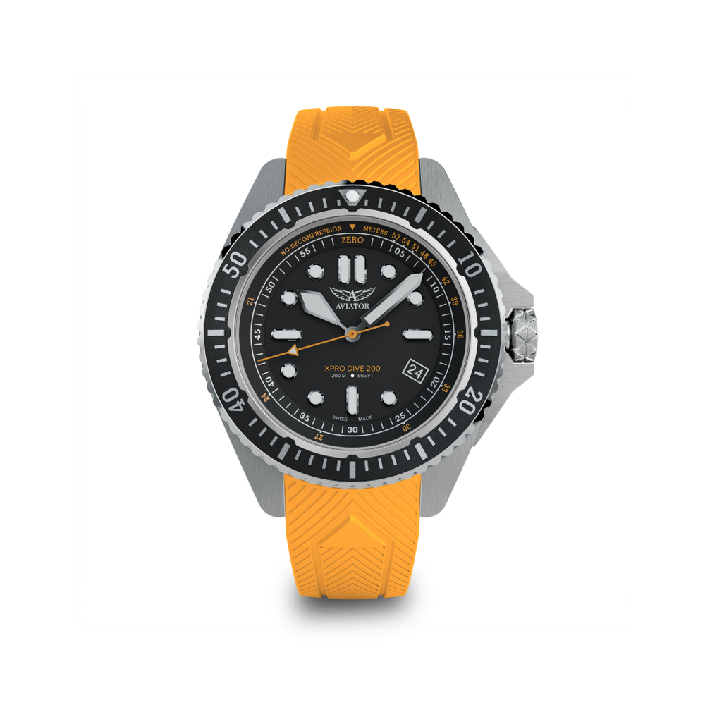 Чаcы кварцевые AVIATOR X-PRO DIVE 200 V.1.42.0.371.0 мужские