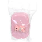 Набор для хранения контактных линз «МАРЦИПАН», мишка, с зеркалом, цвет как на фото, 6.5*5.5*2,5см, (пакет с подвесом)