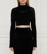 Блузка Patrizia Pepe - черный(8K0218 K195)