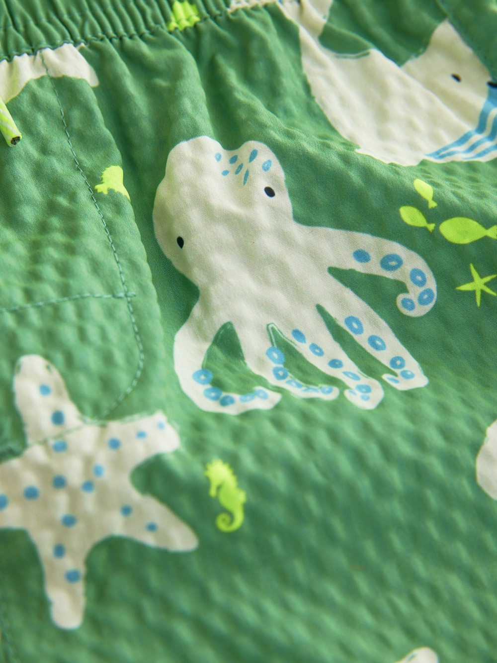 Костюм плавательный раздельный для мальчика Next E22-307, Зеленый