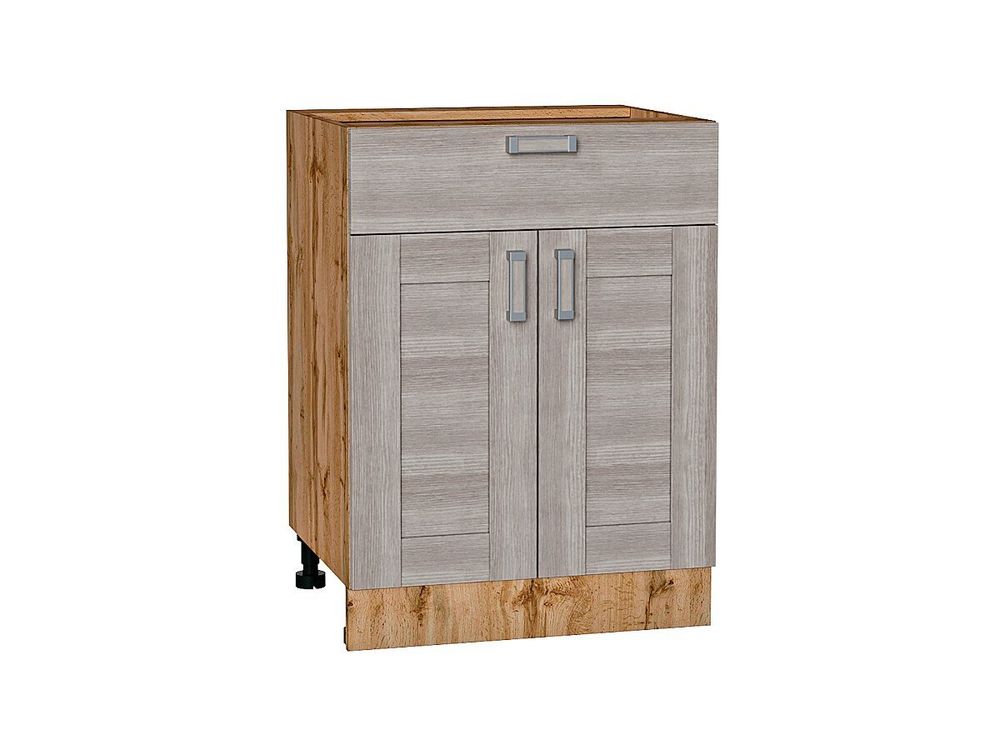 Шкаф нижний с 2-мя дверцами и ящиком Лофт