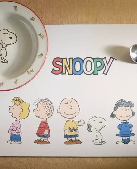 ZARA HOME ДЕТСКАЯ ОБЕДЕННАЯ ПОДСТАВКА С ПРИНТОМ "PEANUTS™, РАЗНОЦВЕТНЫЙ