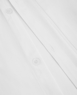 ZARA HOME ПЛОТНЫЙ САТИНОВЫЙ ПОДОДЕЯЛЬНИК (300 НИТЕЙ), БЕЛЫЙ