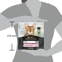 Сухой корм purina pro plan для кошек с чувствительным пищеварением и привередливых к еде с ягненком - 400 г