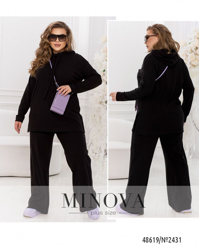 Костюм 2431-черный Minova Костюм 2431-черный Minova