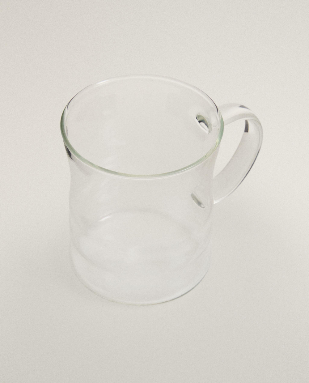 Zara Home чашка из боросиликатного стекла, цвет прозрачный, 11.8 см