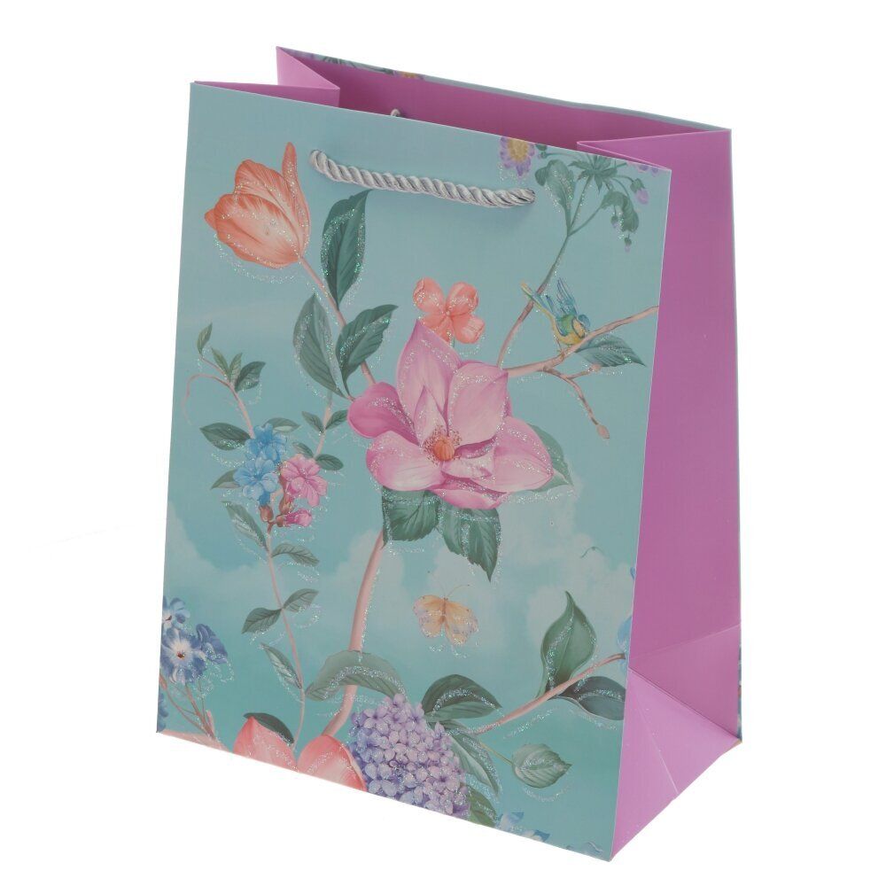 GAEM Пакет подарочный (бумага 210г/м2, блок 12шт), L18 W10 H23 см, 4в.