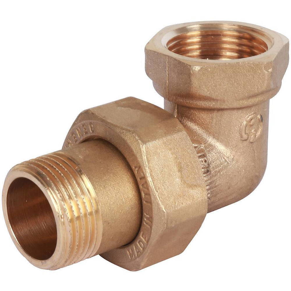 Американка STOUT угловая 3/4" ВР/НР конусное уплотнение "металл по металлу"