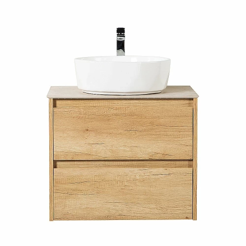 Тумба с раковиной и столешницей BelBagno KRAFT 70 Rovere Nebrasca Nature