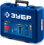 Дрель-шуруповерт аккумуляторная ЗУБР DB-121-22F КОМПАКТ #4 (LED фонарь, 2 АКБ, кейс)