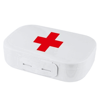 Аптечка-контейнер с защелкой 0,8л цвет белый