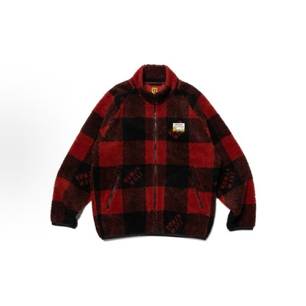 Human Made Red Felpa Jacket