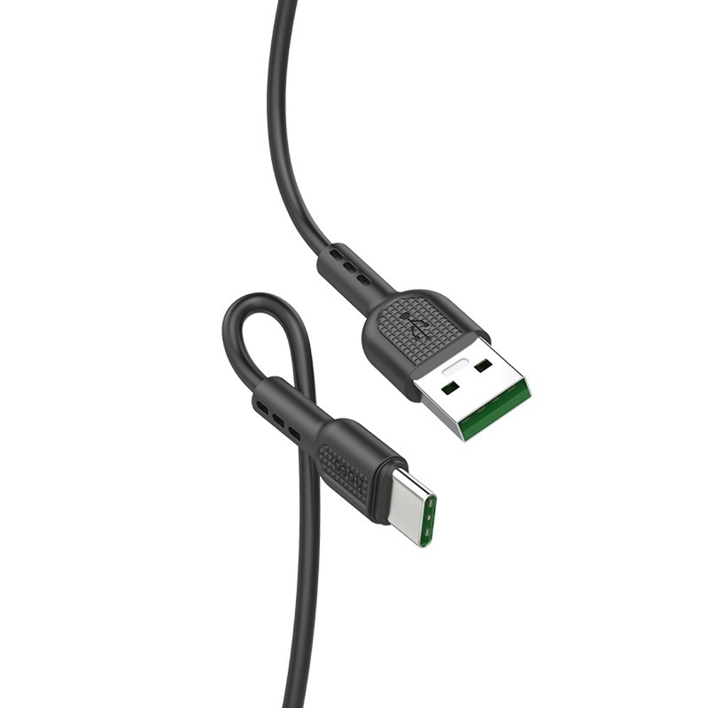Кабель HOCO X33 USB-Type-C 5A 1м PVC Black