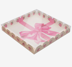 Коробка для десертов «Сладости в подарок», 21 × 21 × 3 см