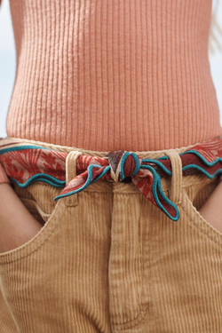 ZARA ШИРОКИЕ БРЮКИ, ЖЕЛТОВАТО-КОРИЧНЕВЫЙ