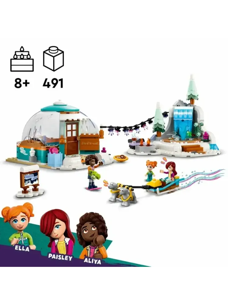 Конструктор Friends 41760 Праздничное приключение в иглу