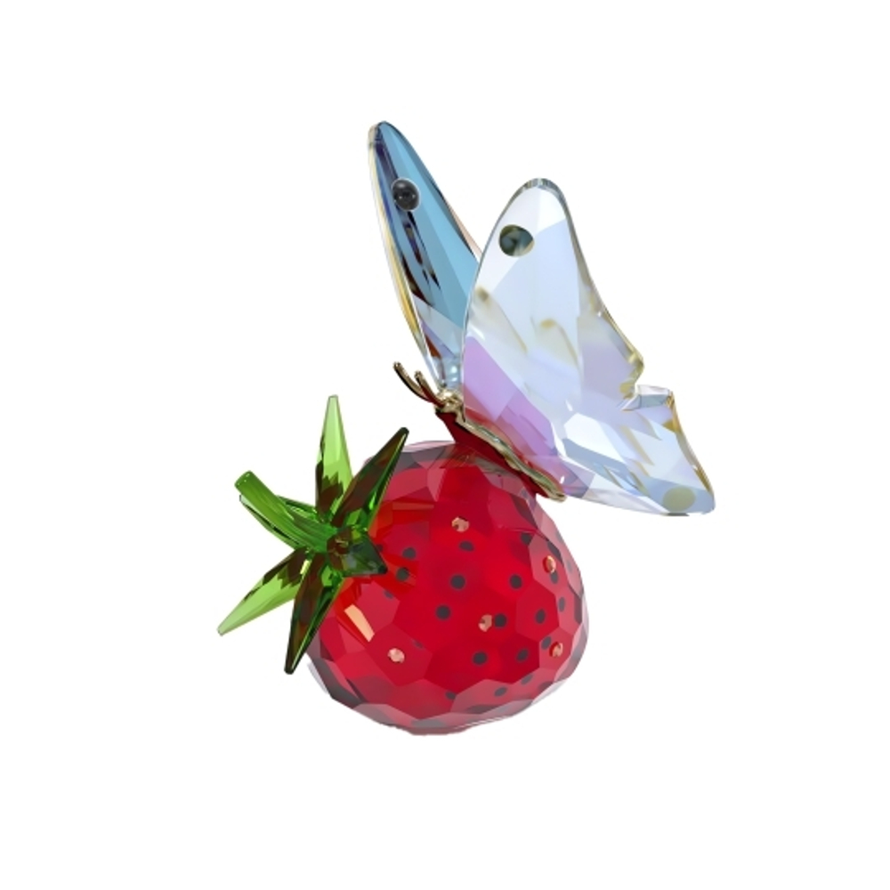 IDYLLIA:BUTTERFLY AND STRAWBERRY