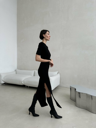 Юбка AMALFI с разрезами, чёрный