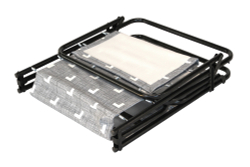 Кровать раскладная Соната жесткая арт.РП-700 (цвет ткани серый рис.тетрис (1 шт. в уп.)