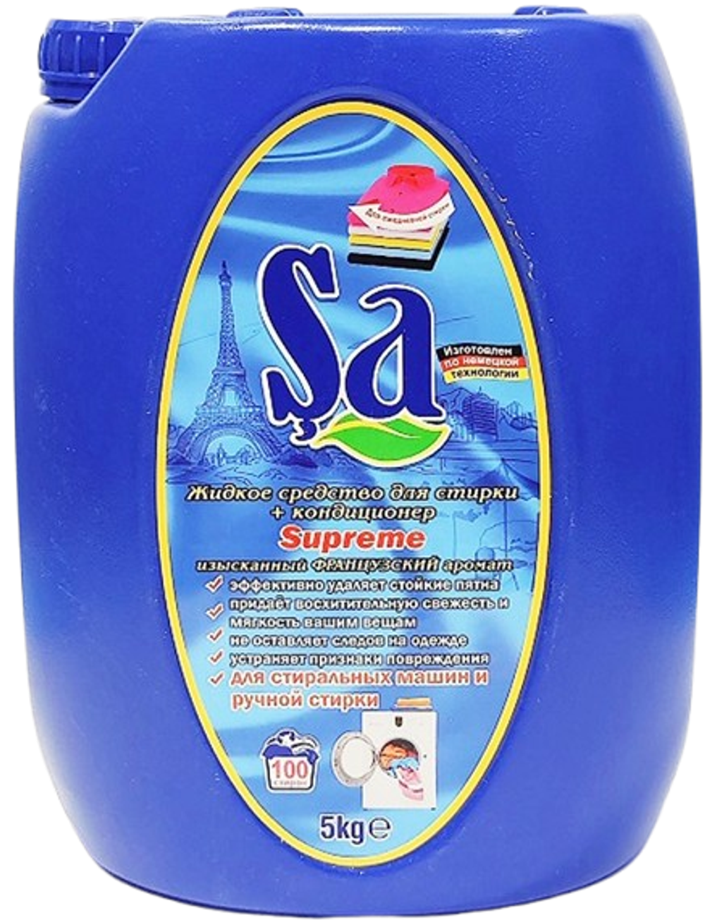 Гель для стирки SA Supreme 5л канистра